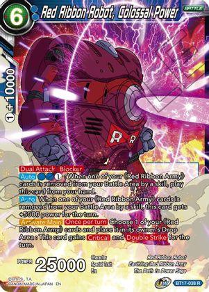 Red Ribbon Robot, Colossal Power (BT17-038) [Ultimate Squad] (ONLINE ORDER ONLY)