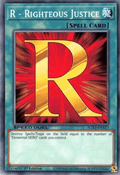 R - Righteous Justice [SGX1-ENA17] Common (ONLINE ORDER ONLY)