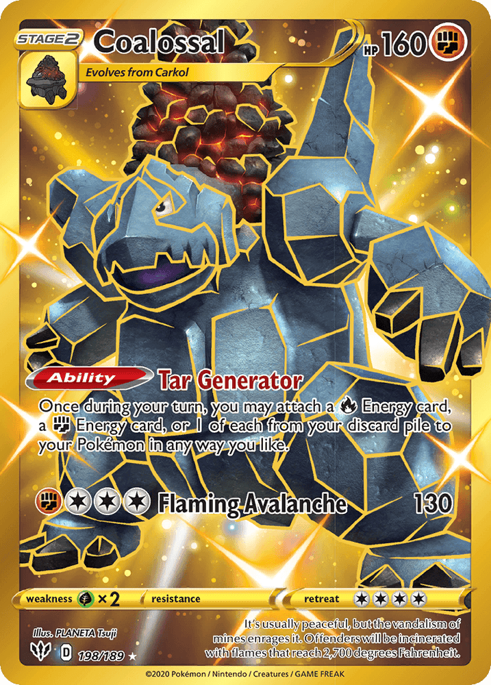 Coalossal (198/189) [Sword & Shield: Darkness Ablaze] (Online Only)