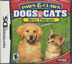 Paws and Claws Dogs and Cats Best Friends (Nintendo DS) (ONLINE ORDER ONLY)