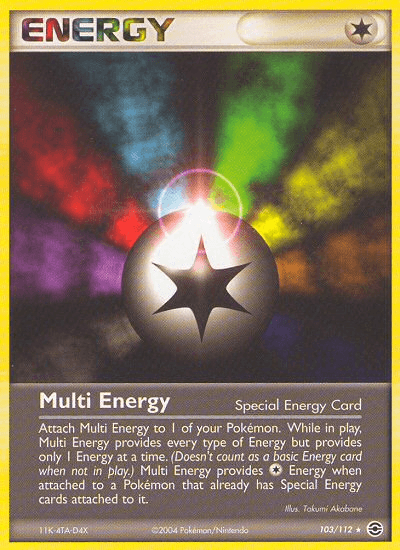 Multi Energy (103/112) [EX: FireRed & LeafGreen] (Online Only)