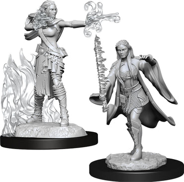 D&D: Nolzur's Marvelous Miniatures - Multiclass Warlock + Sorcerer Female (ONLINE ORDER ONLY)