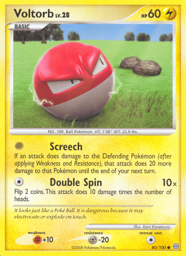 Voltorb (80/100) [Diamond & Pearl: Stormfront] (Online Only)