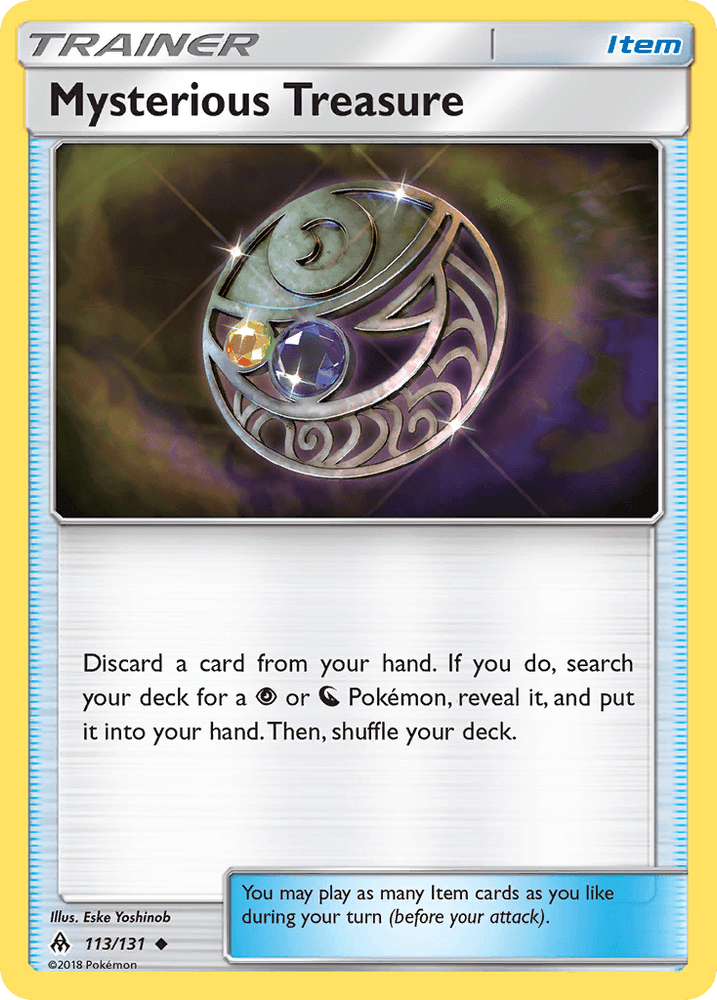 Mysterious Treasure (113/131) [Sun & Moon: Forbidden Light] (Online Only)