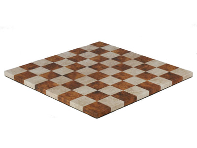 Chess Board - 14.5" Faux Leather Chess Board (ONLINE ORDER ONLY)