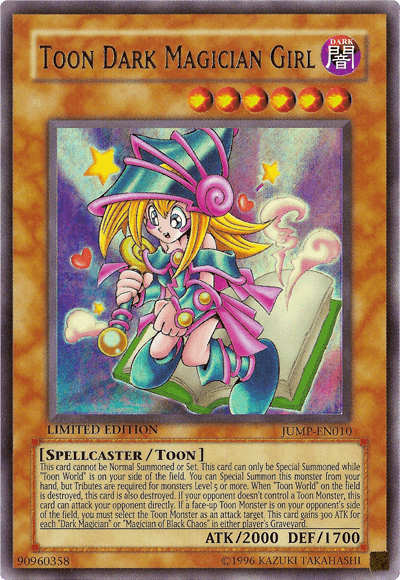 Toon Dark Magician Girl [JUMP-EN010] Ultra Rare (ONLINE ORDER ONLY)