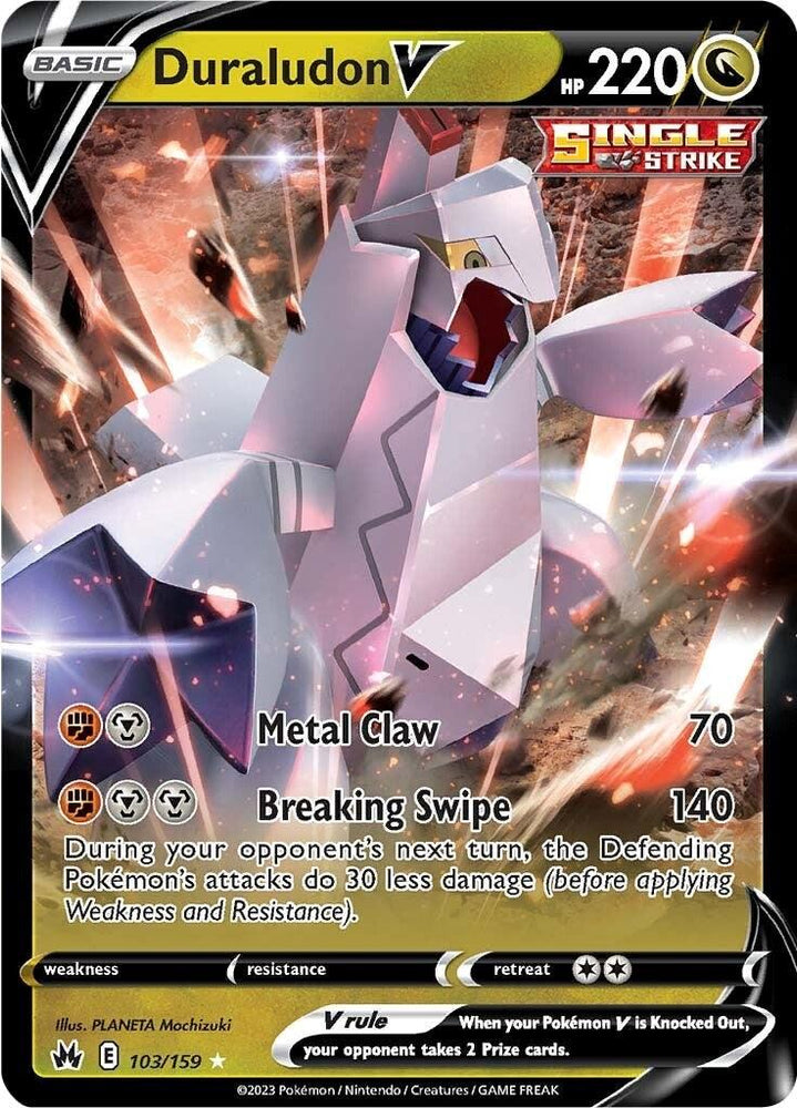 Duraludon V (103/159) [Sword & Shield: Crown Zenith] (Online Only)