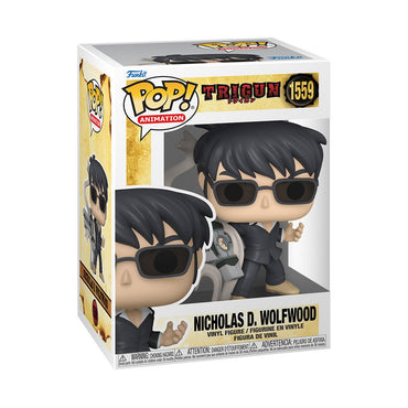 Trigun Nicholas D. Wolfwood with Punisher Funko Pop! Vinyl Figure #1559 (ONLINE ORDER ONLY)