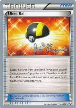 Ultra Ball (102/108) (Darkrai Deck - Jason Klaczynski) [World Championships 2013] (Online Only)