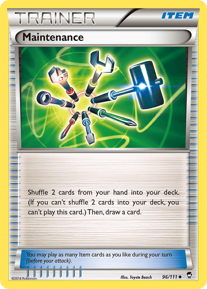Maintenance (96/111) [XY: Furious Fists] (Online Only)