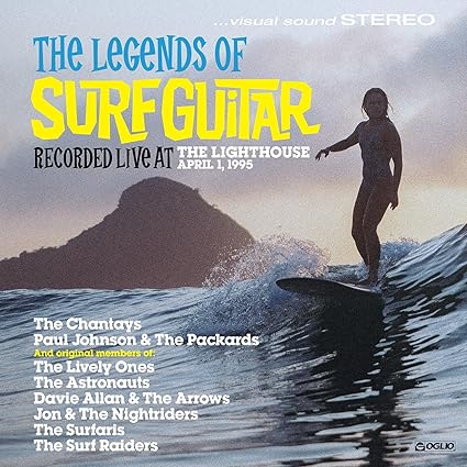 The Legends Of Surf Guitar [Clear Aqua 2Lp] [Vinyl] (ONLINE ORDER ONLY)