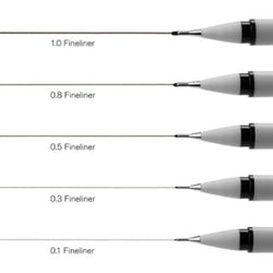 Winsor & Newton: Fineliner - Black 0.5 (ONLINE ORDER ONLY)