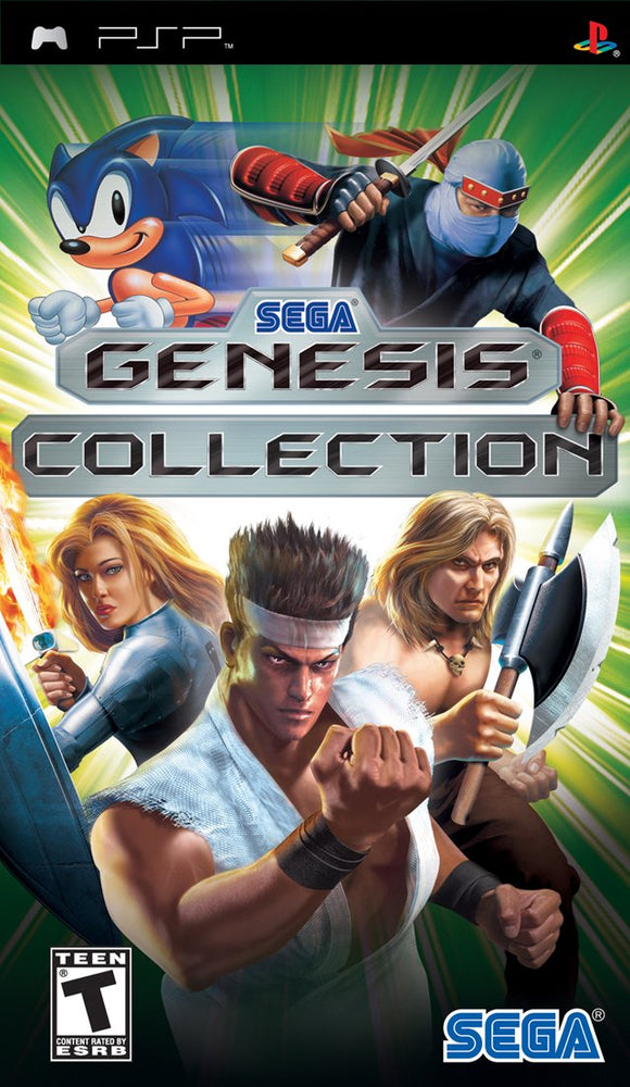 SEGA Genesis Collection (PSP) (ONLINE ORDER ONLY)