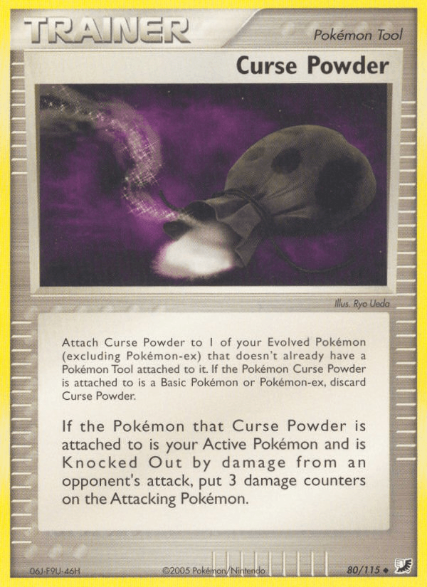 Curse Powder (80/115) [EX: Unseen Forces] (Online Only)