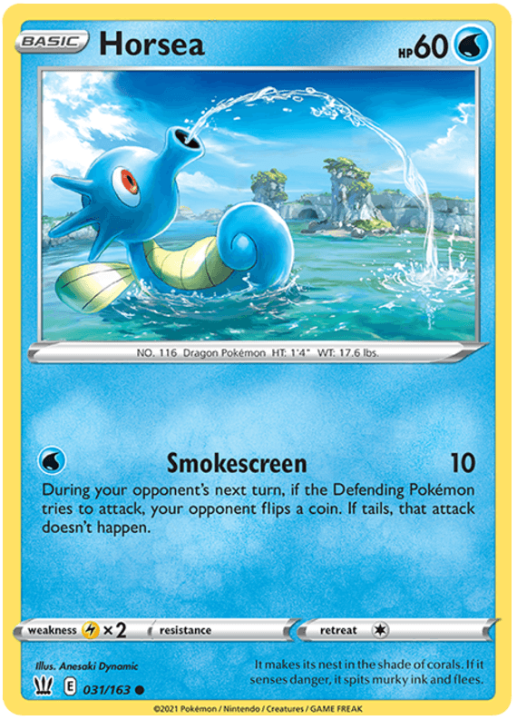 Horsea (031/163) [Sword & Shield: Battle Styles] (Online Only)