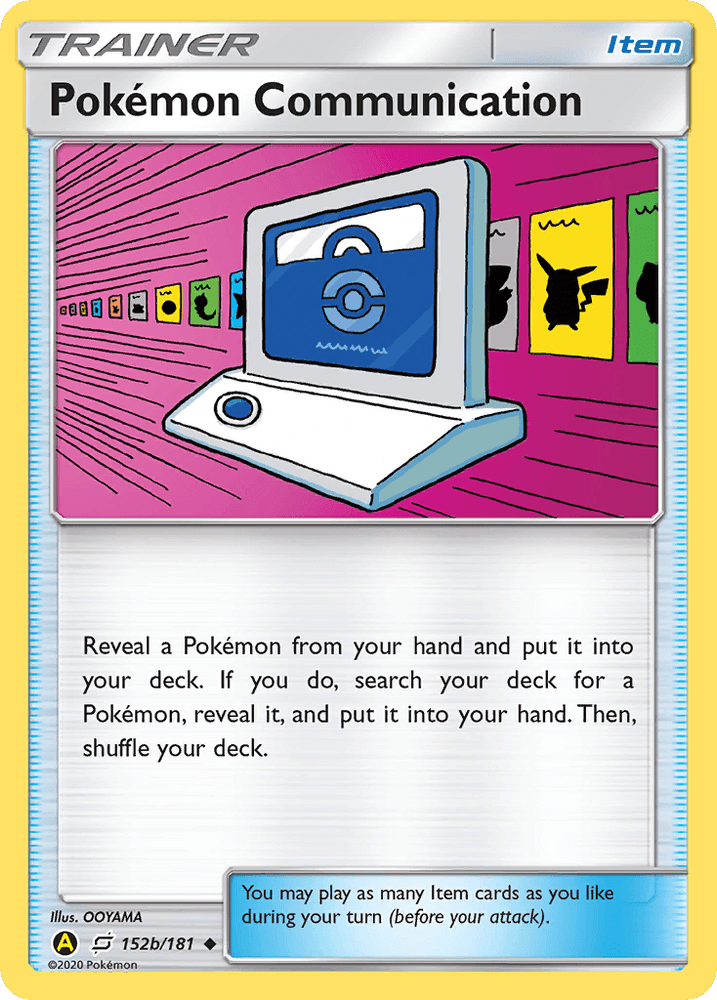 Pokemon Communication (152b/181) [Alternate Art Promos] (Online Only)