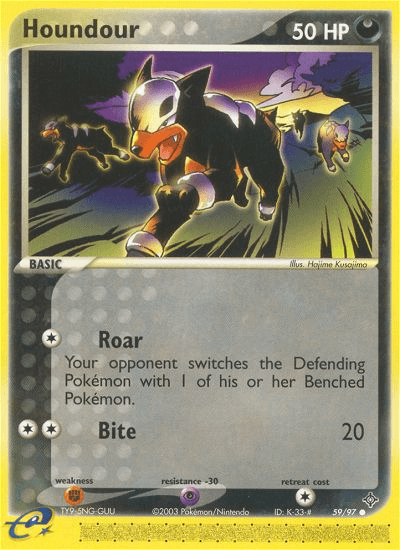 Houndour (59/97) [EX: Dragon] (Online Only)