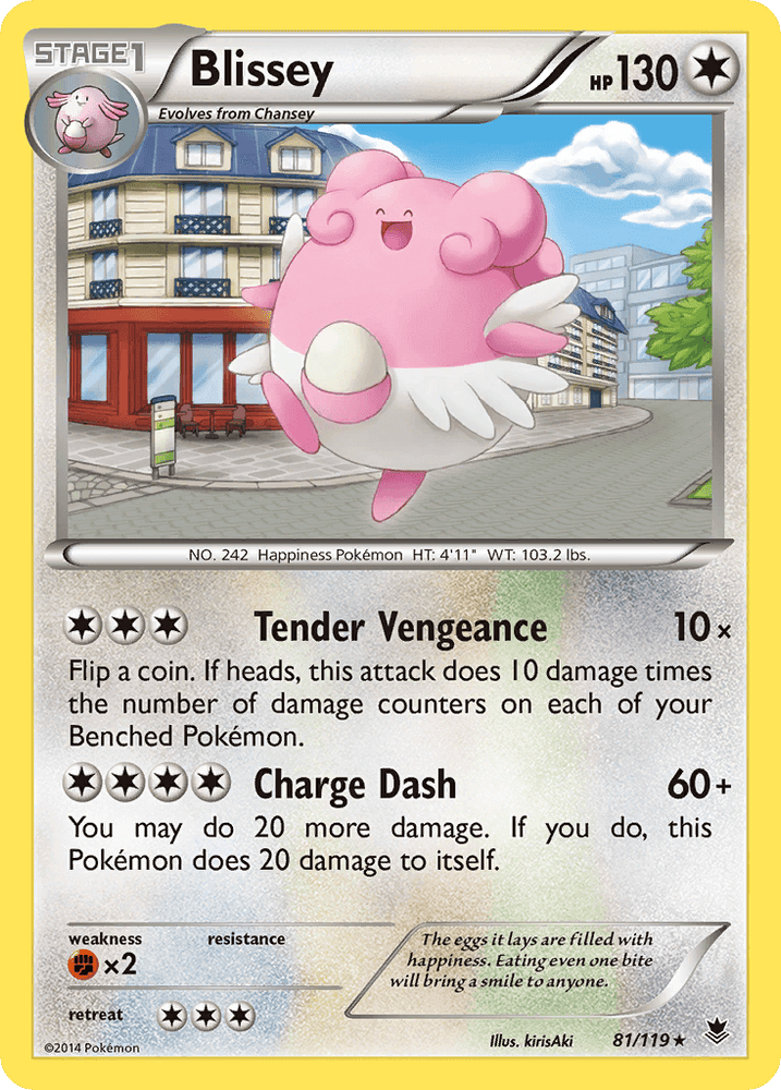 Blissey (81/119) [XY: Phantom Forces] (Online Only)