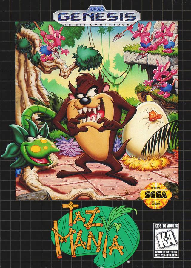 Taz-Mania (Sega Genesis) (ONLINE ORDER ONLY)