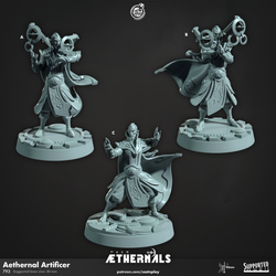 3D Printed Cast n Play Aethernal Artificer Aethernals Collection 28mm 32mm D&D (Online Only)