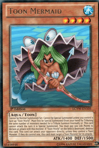 Toon Mermaid [LCYW-EN105] Rare (ONLINE ORDER ONLY)