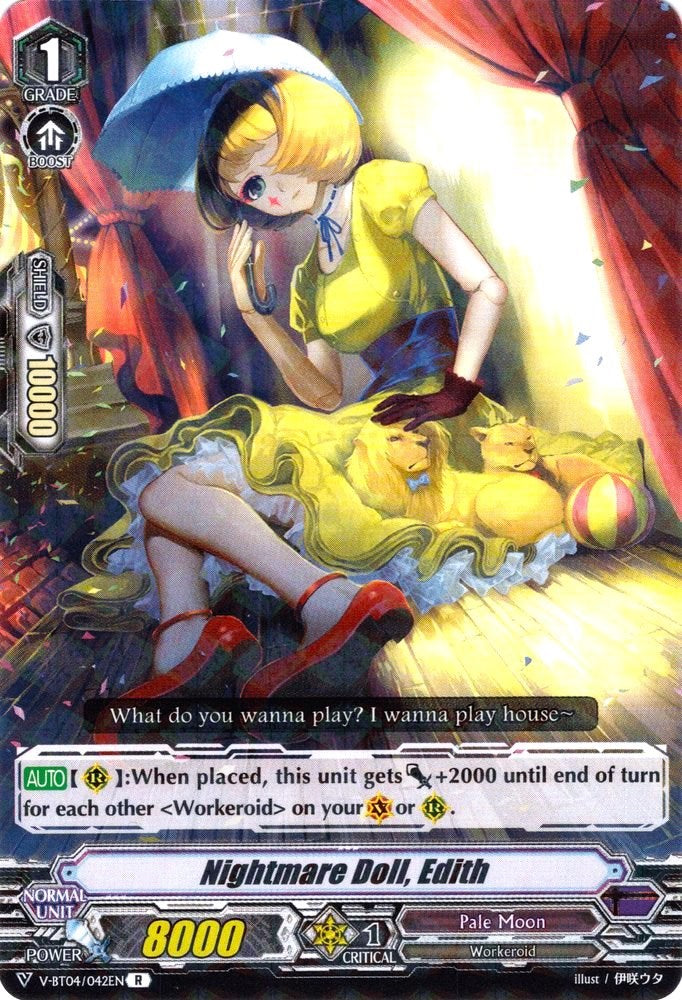 Nightmare Doll, Edith (V-BT04/042EN) [Vilest! Deletor]