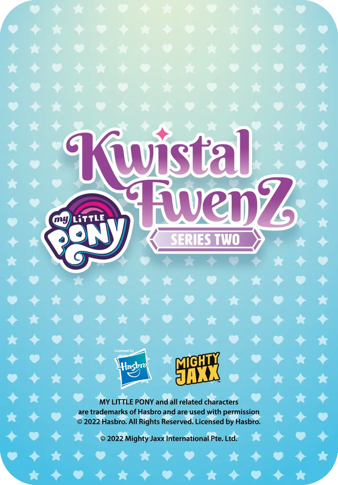 Kwistal Fwenz x My Little Pony Series 02 Blind Box (ONLINE ORDER ONLY)