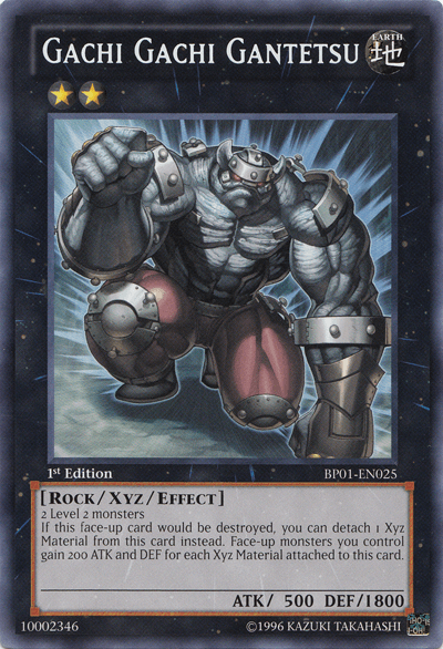 Gachi Gachi Gantetsu [BP01-EN025] Rare (ONLINE ORDER ONLY)