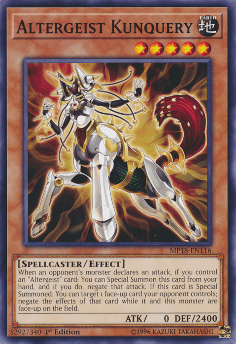 Altergeist Kunquery [MP18-EN116] Common (ONLINE ORDER ONLY)