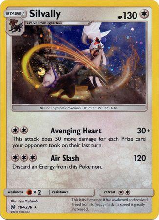 Silvally (184/236) (Cosmos Holo) [Sun & Moon: Unified Minds] (Online Only)