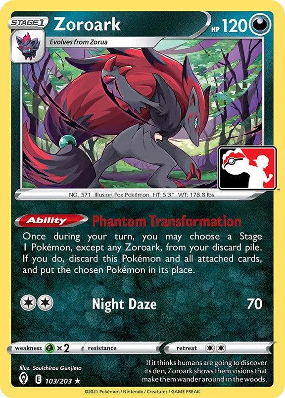 Zoroark (103/203) [Prize Pack Series One] (Online Only)