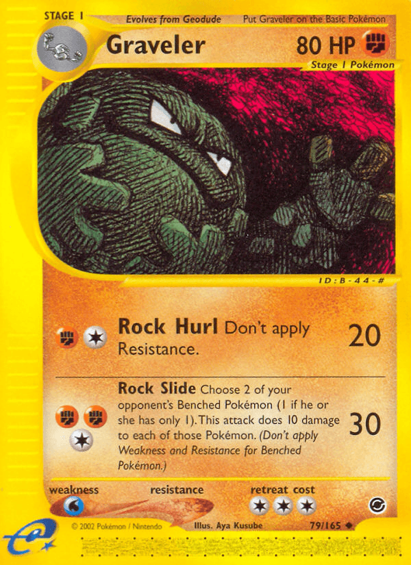 Graveler (79/165) [Expedition: Base Set] (Online Only)