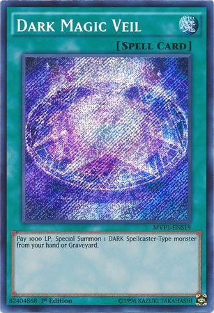 Dark Magic Veil [MVP1-ENS19] Secret Rare (ONLINE ORDER ONLY)