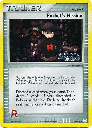 Rocket's Mission (88/109) (Stamped) [EX: Team Rocket Returns] (Online Only)