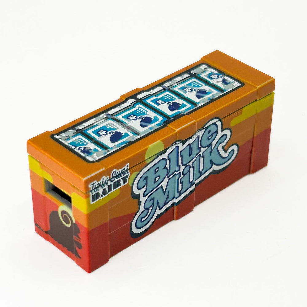 Blue Milk, Twin Suns Dairy BrickArms Crate - B3 Customs (Online Order Only)