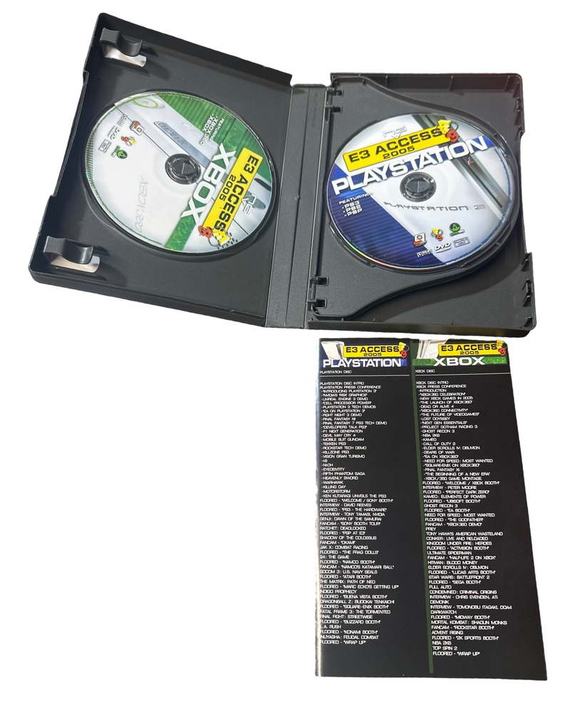 2005 E3 Access: The Future of Video Games (DVD, 4-Disc Set, 2005) (ONLINE ORDER ONLY)
