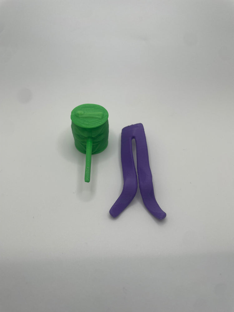 Vintage Kenner DC Super Powers Joker Hammer & Coat Tail 1984 Repro Part Batman (ONLINE ORDER ONLY)