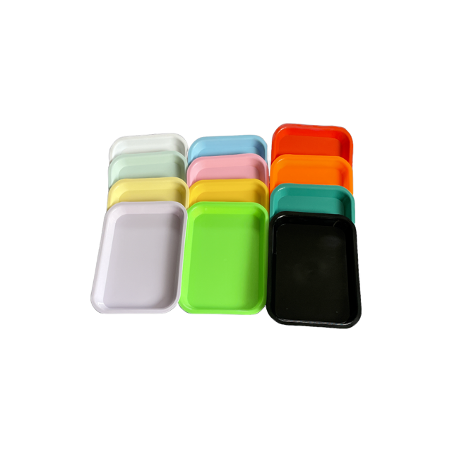 Tray: Medium Plastic Colored Rectangular (ONLINE ORDER ONLY)