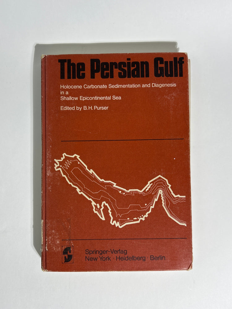 The Persian Gulf B.H. Purser Geological Reference Book w/ Supplemental Maps