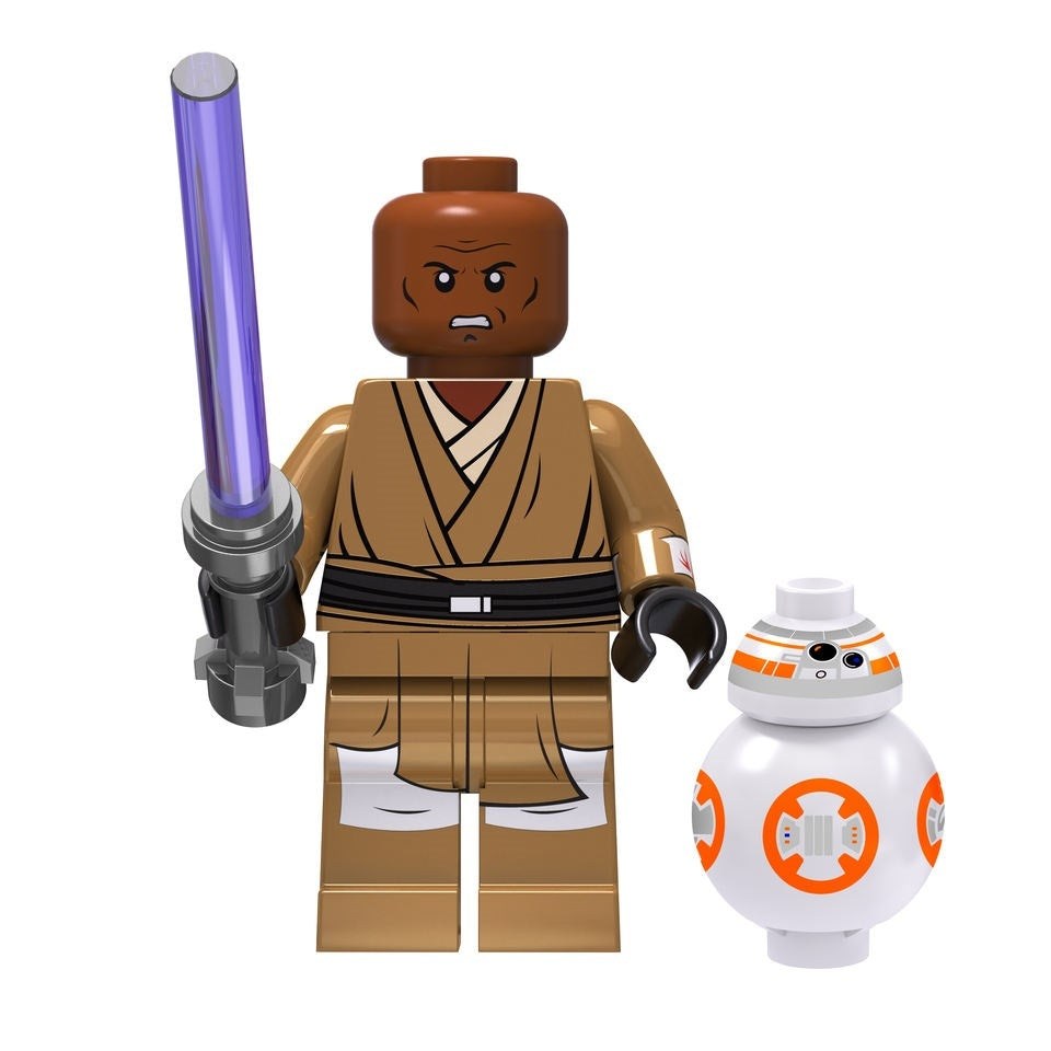 Mace Windu Star Wars Lego Minifigures Custom Toys (ONLINE ORDER ONLY)
