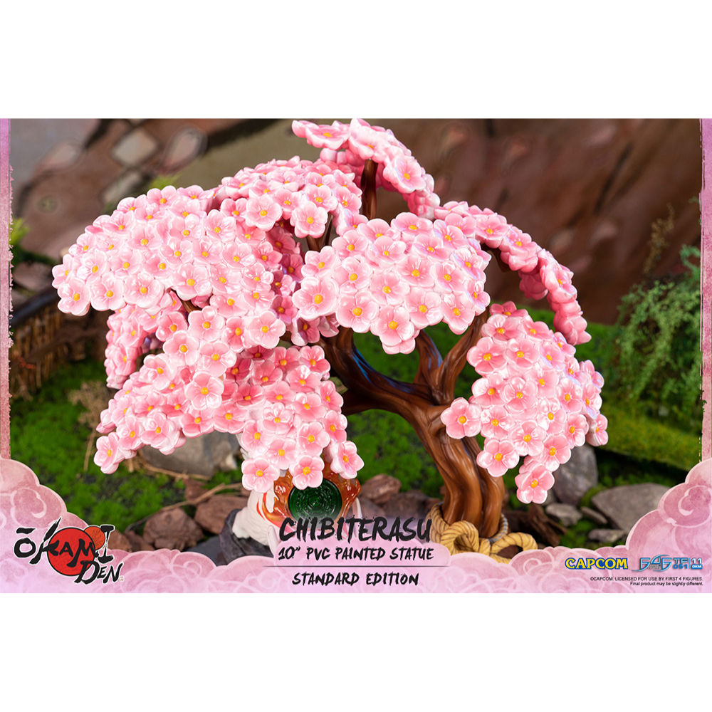 First 4 Figures: Okamiden - Chibiterasu 10-Inch PVC Statue (Standard Edition) (ONLINE ORDER ONLY)