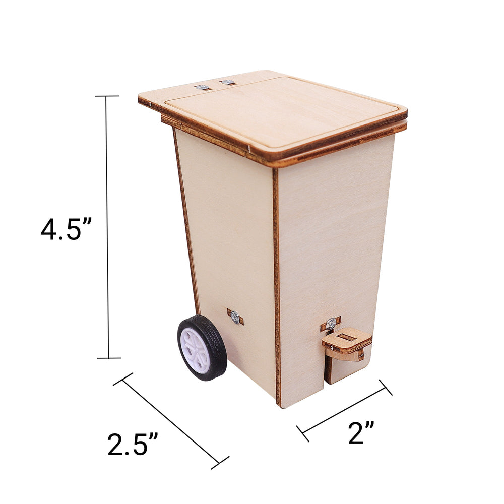 Build & Paint Mini Trash Cans (Set of 2) – Fun Desk Décor & Craft Project (ONLINE ORDER ONLY)