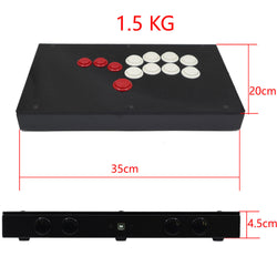 RAC-J801B All Button Leverless Arcade Game Controller for PC/PS/XBOX/SWITCH (Online Only)