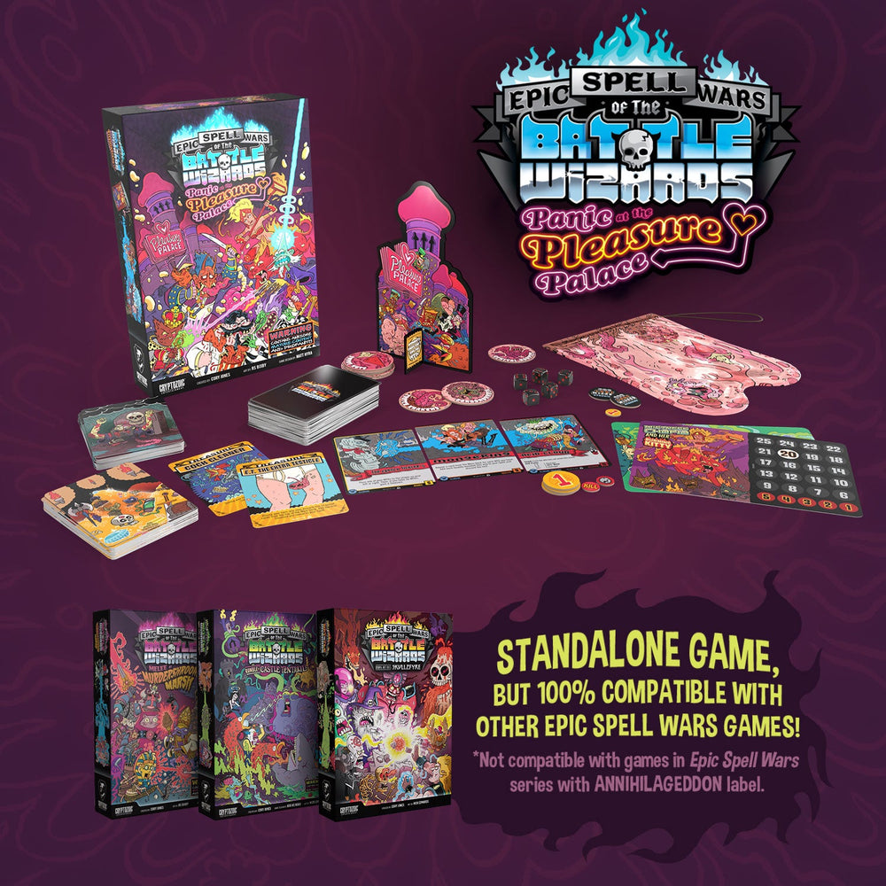 Epic Spell Wars of the Battle Wizards: Panic at the Pleasure Palace (ONLINE ORDER ONLY)