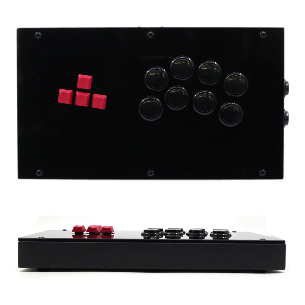 RAC-J800K Leverless Arcade Controller – Mechanical Keyboard All Button Fight Stick for PC/PS5/Xbox/Switch (Online Only)