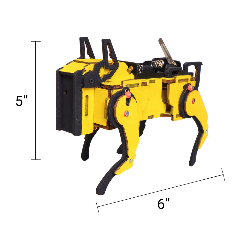 Robot Dog STEM Kit – Sound Activated DIY Toy (ONLINE ORDER ONLY)