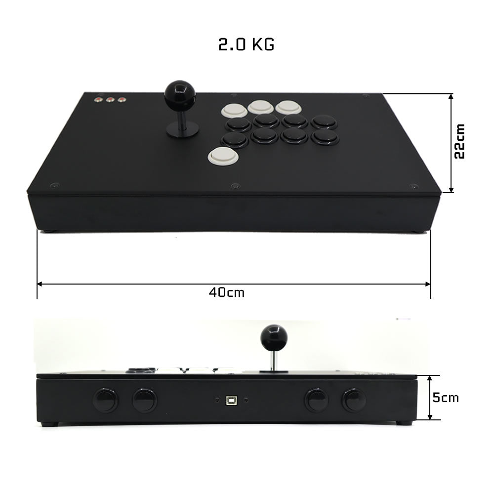 FightBox M8-Macro Arcade Game Controller For PC/PS3/SWITCH (Online Only)