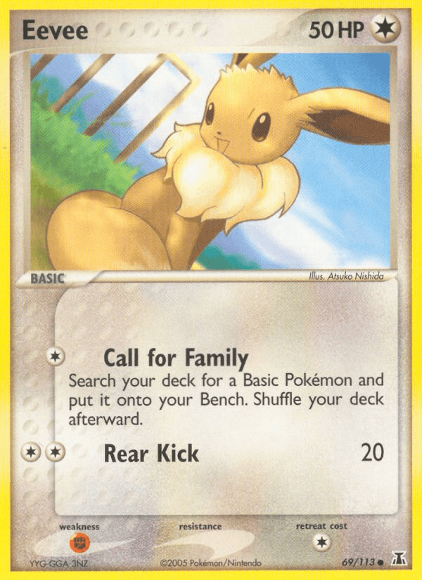 Eevee (69/113) [EX: Delta Species] (Online Only)