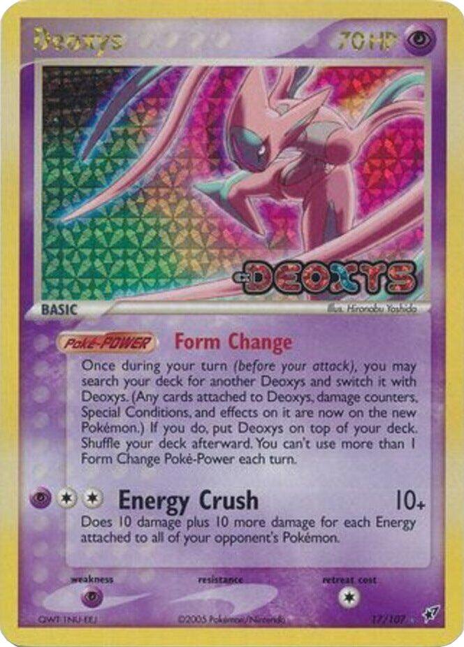 Deoxys (17/107) (Stamped) [EX: Deoxys] (Online Only)