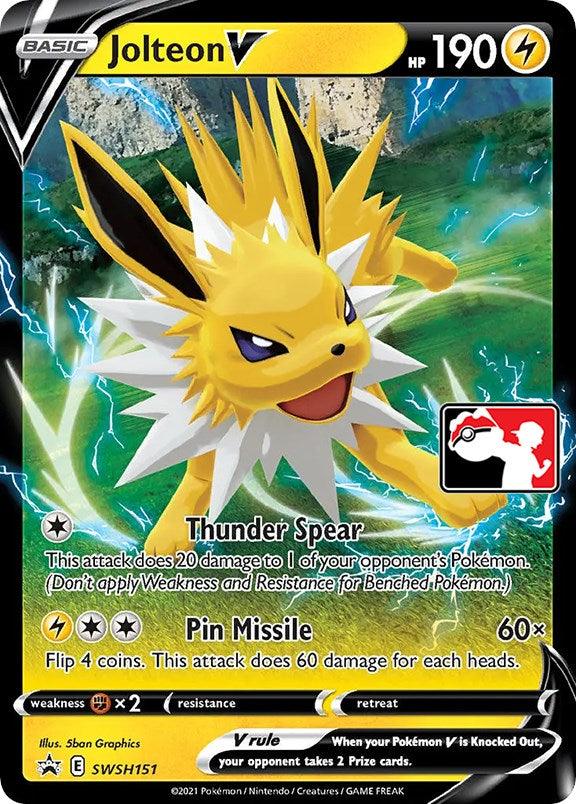 Jolteon V (SWSH151) [Prize Pack Series One] (Online Only)